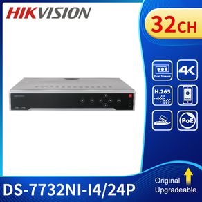 Hikvision 12MP 32CH 16POE NVR DS-7732NI-I4/16P H.265 for IP Camera Support Two Way Audio HIK-CONNECT