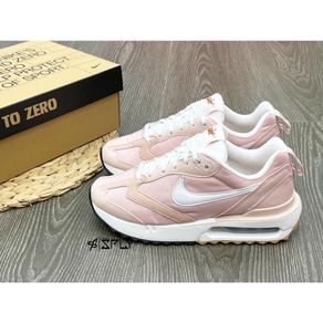 Nike Air Max Dawn White Pink Leisure Retro Suede Sports Running Shoes DC4068-601