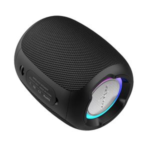 ZEALOT S53 TWS Bluetooth Speaker Wireless Subwoofer Heavy Bass Stereo Sound RGB Backlight Support Micro SD Card AUX USB Flash Drive Playback Microphone