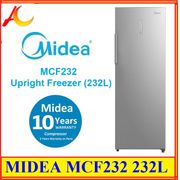 Midea MCF232 Upright Freezer (232L)