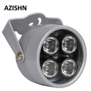 AZISHN CCTV LEDS 4 array IR led illuminator Light IR Infrared waterproof Night Vision CCTV Fill Light For CCTV Camera ip camera