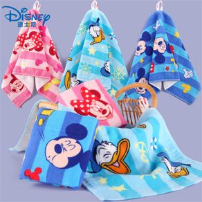 Disney Cartoon Mickey Mouse Frozen Elsa Princess Face Towel Cotton Gauze Baby Newborn Towel kids Boy Girl Bibs Handkerchief gift