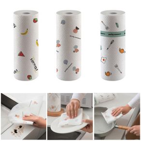 Thickness Absorption Disposable Kitchen Towels Nonwoven Cleaning Cloth  Towel Lazy Rags Dry Clean Wipe Roll - China Washable Dish Cloths and  Disposable Cleaning Cloth price