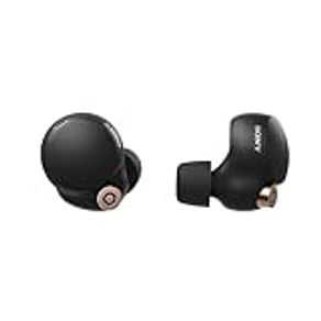 Sony WF-1000XM4 Wireless Noise Cancelling Headphones, IPX4 rating for all weather listening - Black