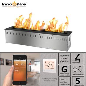 Inno-Fire 60 inch ethanol fire remote control
