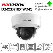 Hikvision original Dome IP Camera  DS-2CD2185FWD-I Interface 3D DNR POE Built-in SD Slot security CCTV Camera Updatable