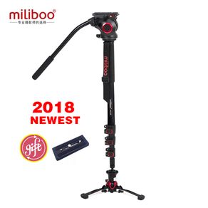 miliboo MTT705BS Aluminum Carbon Portable Trip Camera Monopod with Hydraulic Head Tripod stand Manfrotto