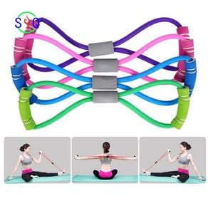 Fitness Exercise Cords Pull Rope Stretch Resistance Bands Elastic