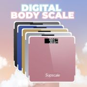 Supscale Digital Body Weight Scale Electronic Bathroom Weighing Glass Penimbang Berat Badan iScale S