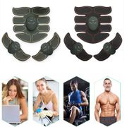 Fitness stimulator muscle electr  Massager Ems Gel Pad 8 Packs Body Massager Smart EMS Abdominal Muscle Trainer Wireless TENS