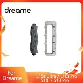 Dreame L10s Ultra L10s Pro S10 S10 Pro Robot Vacuum Cleaner Accessories of Rubber Brush Main Brush Rubber Brush Cover Spare Parts