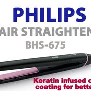 Philips Straightcare Vivid Ends Straightener - BHS675/00
