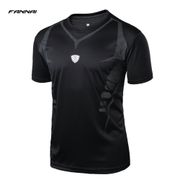 FANNAI Gym Running Shirt Men Short Sleeves Sport T Shirt Summer Tees&Tops Fitness Jersey Quick Dry Training Men'S Sportswear