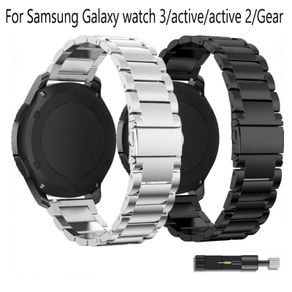 Samsung Galaxy Watch 3 Smart Watch band metal strap For Galaxy Watch active/active 2 Stainless Steel Strap for samsung Gear Band