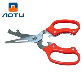NEW 2021 Outdoor camping wilid Barbecue multi-function scissors can rev paner nutcracker beer and hand cut