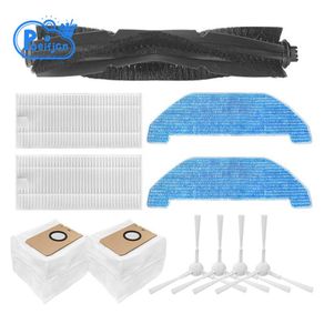 Main Side Brush Mop Cloth Hepa Filter Dust Bag Replacement for