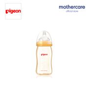 Pigeon SoftTouch Peristaltic Plus Wide Neck PPSU Bottle with M teat 240ml