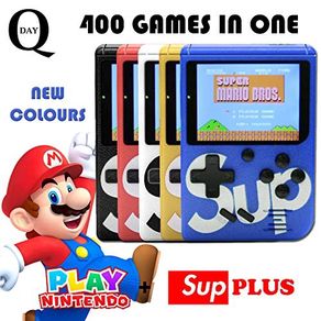 Mini Game Portatil 400 Games in Memory Super Mini Game Sup Mario