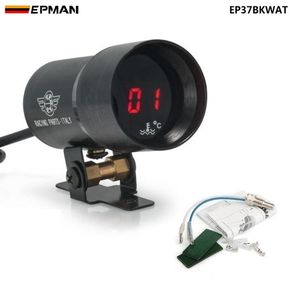 37mm-Compact Micro Digital Smoked Lens Water Temperature Gauge Black For BMW E39 5-Series(OEM:EP-DGT8102) EP37BKWAT