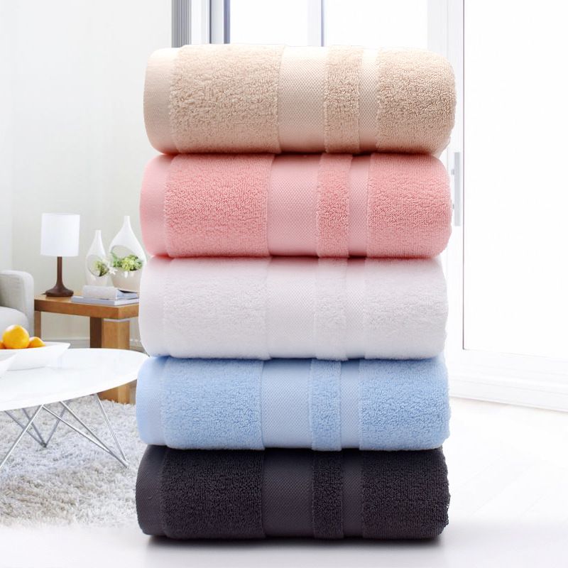 Cotton Bath Towel 1/3pcs Bath Towels Set Bulk for Adults Bathroom Large  Thick 70*140 Bath Towel 35*75 Soft Absorbent Face Towels