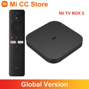 Original Xiaomi Mi TV Box S 4K Android 8.1 HDR 2G 8G WiFi BT4.2