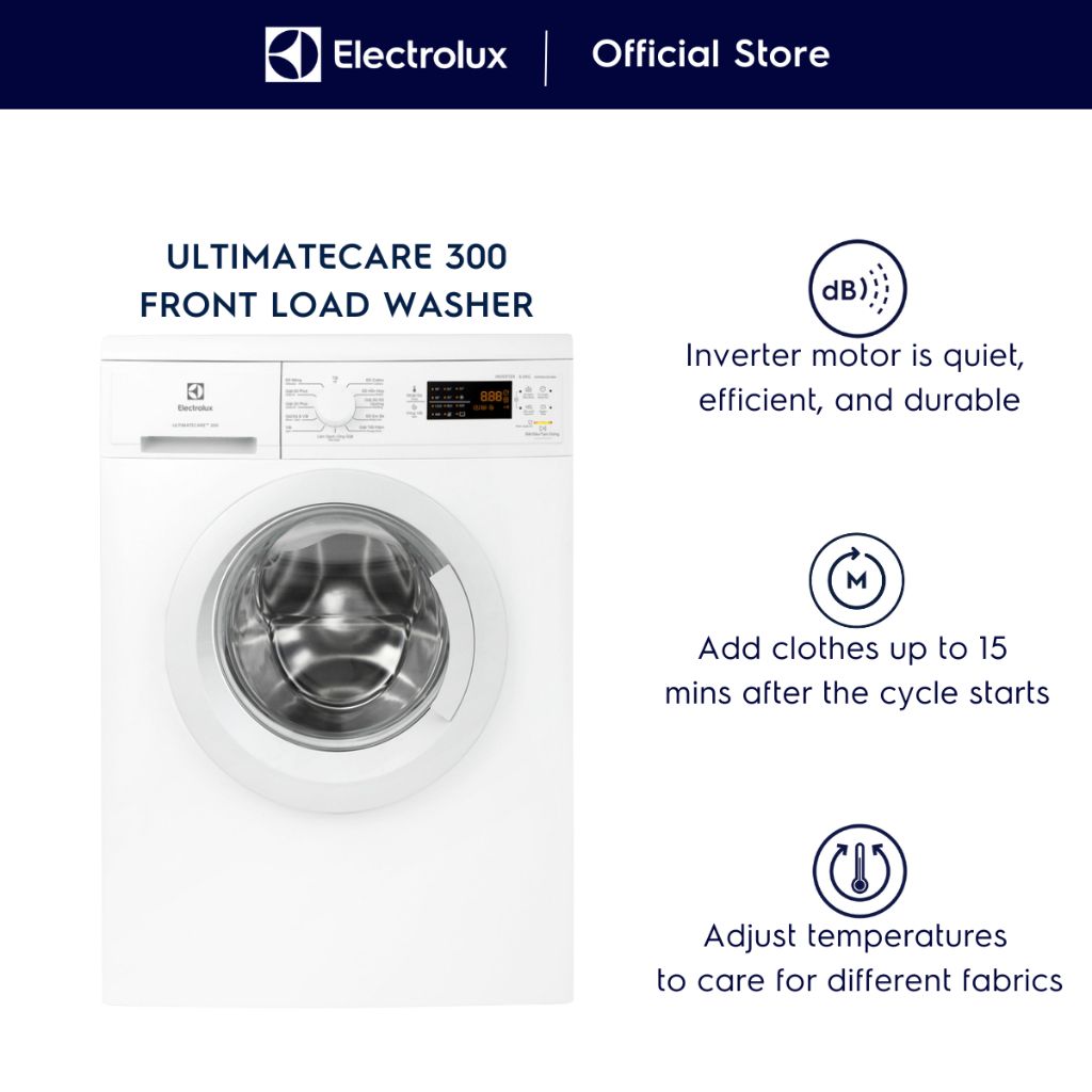 electrolux ewf8025dg 8kg ultimatecare 300 washing machine