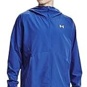 Under Armour Men's UA Stretch Woven Hooded Active Track Full Zip STORM Jacket 1362398