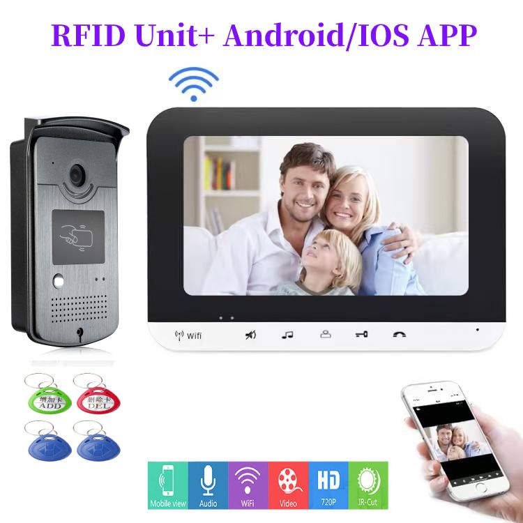 wireless video door phone intercom system