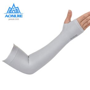 Aonijie 1 Pair Arm Warmers Outdoor Sports Hiking Cycling Arm Sleeves Sun UV Protection Bike Bicycle Ice Breathable E4039
