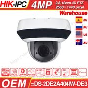 Hikvision OEM PTZ IP Camera OEM from DS-2DE2A404IW-DE3 4MP 4X Zoom Net POE H.265 IK10 ROI WDR DNR Dome CCTV Camera