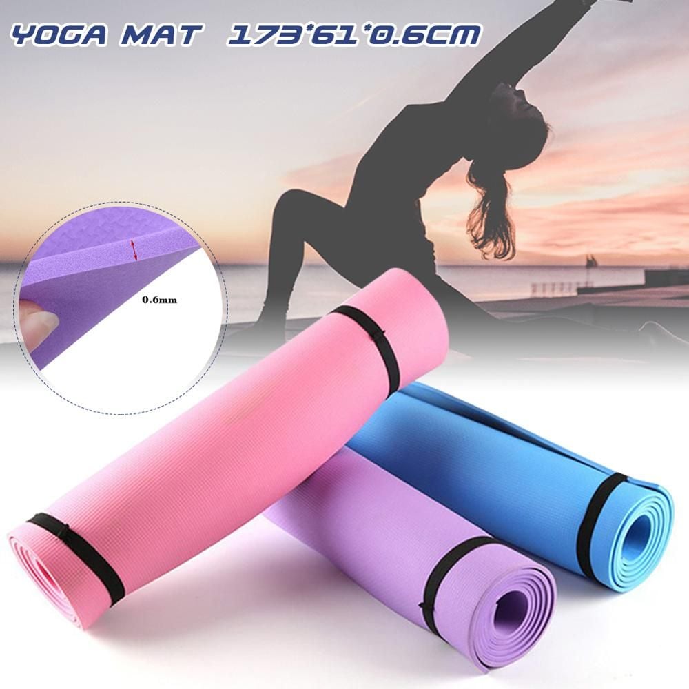 183X60X15MM Non-slip Yoga Mats For Fitness Mat Tasteless Pilates Gym  Exercise Thickening Fitness Sports Pad Supporting DIY Print
