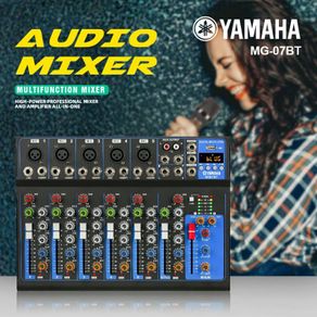 7-channel Professional YAMAHA mixer MG07BT karaoke mixer