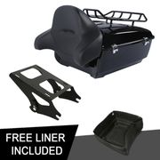 Motorcycle King Pack Trunk Backrest Luggage Mounting Rack For Harley Tour Pak Touring Road King Street Glide 2014-2020