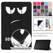 3-Folded Standing Case For Samsung Galaxy Tab A 10.1" inch 2019  Magnetic Cover For Samsung Tab SM-T510 SM-T515 Funda Capa