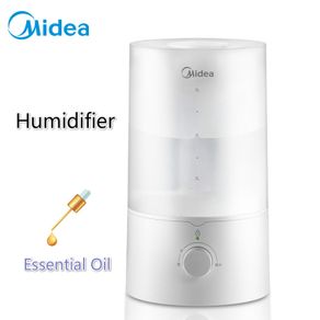 FL Midea 3.5L Humidifier Diffuser, Essential Oil Diffuser, Super Quiet Humidifier for Bedroom, Home and Office, Baby Humidifier with Adjustable Mist Output
