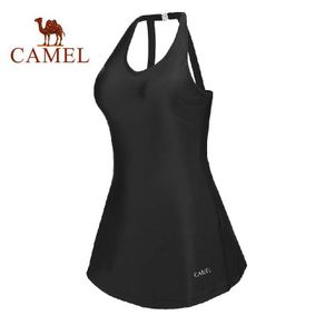 CAMEL women swimsuit covering belly slim sexy one-piece Swimsuit