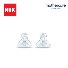 NUK Premium Choice Silicone Teat S2 Size M 2pcs