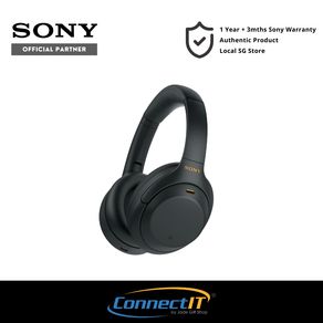 Sony WH1000XM4 Wireless Bluetooth 5.0 Active Noise Canceling Headphone with Multipoint Connection and Speak-to-Chat Technology WH-1000XM4 (Local 1 Year Warranty)