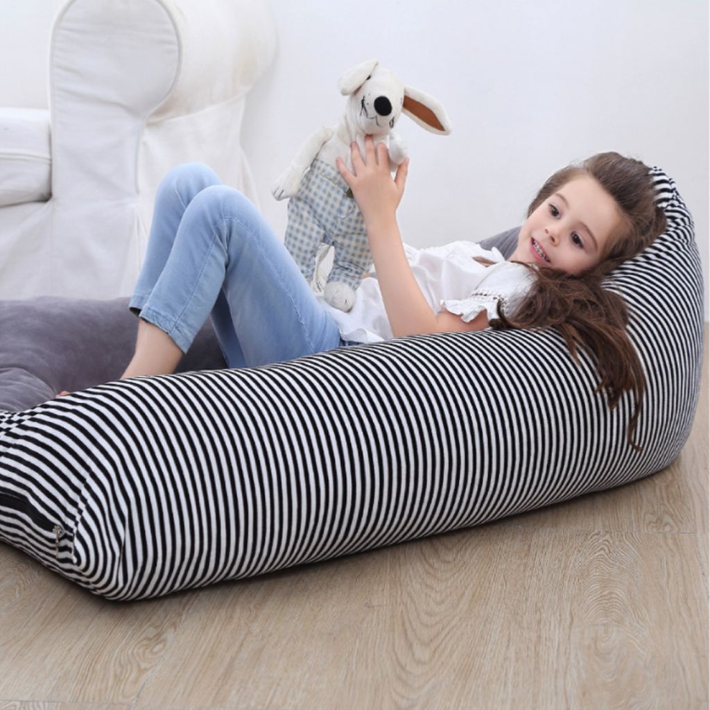 Waterproof Stuffed Animal Storage/Toy Bean Bag Solid Color Oxford Chair  Cover Beanbag(filling is not included) - AliExpress