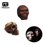 Meibum 24 Cavity Polycarbonate Chocolate Mold 3D Skull Shape Dessert Maker Confectionery Bake Mould Child Candy Decorating Tray