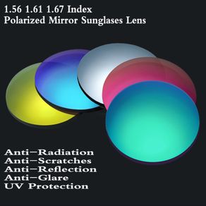 2Pcs 1.56 1.61 1.67 Index Prescription Sunglasses Lens Polarized  for CYL over 2.0 or Multifocal Progressive Sun Glasses Lenses