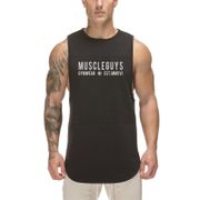 Vest Sportswear Undershirt Muscle Sleeveless Mens Tank Top Gym Stringer Clothing Bodybuilding Workout Mesh Fitness Singlets