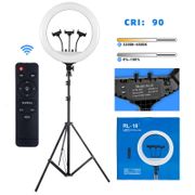 14/18inch Photography LED Selfie Ring Light Dimmable Camera Phone Ring Lamp With Stand Tripods For Makeup Video Live Studio