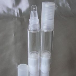 50PCS 6ML PCTA pressing lip gloss pencil, mini lip gloss tube , 6ml small Lip Refillable Bottle