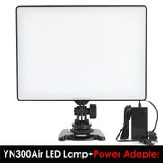YONGNUO YN300 YN-300 Air LED Camera Video Light 3200K-5500K with AC Power Adapter for Canon Nikon Camera DSLR & Camcorder