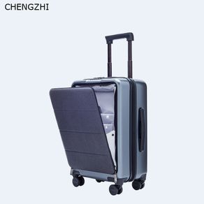 Men Business Crocodile Leather Spinner Suitcase 20 Inch 24 inch Rolling  luggage Suitcase 18 inch Cabin Travel Trolley Suitcase - AliExpress