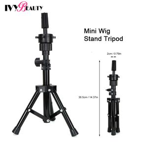 Adjustable Wig Head Stand Tripod Holder Mannequin