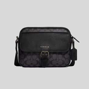 Coach Nolita 19 In Signature Canvas Graphite/black,  in 2023