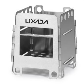 Outdoor Portable Wood Stove Lightweight Folding Cooking Picnic Camping Backpacking Stove