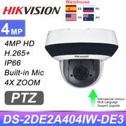 Hikvision PTZ IP Camera DS-2DE2A404IW-DE3 2.8-12mm IR 4X Zoom PoE CCTV Security Surveillance Camera Darkfighter PTZ Camera